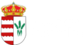 Escudo de Cervera y letras en blanco